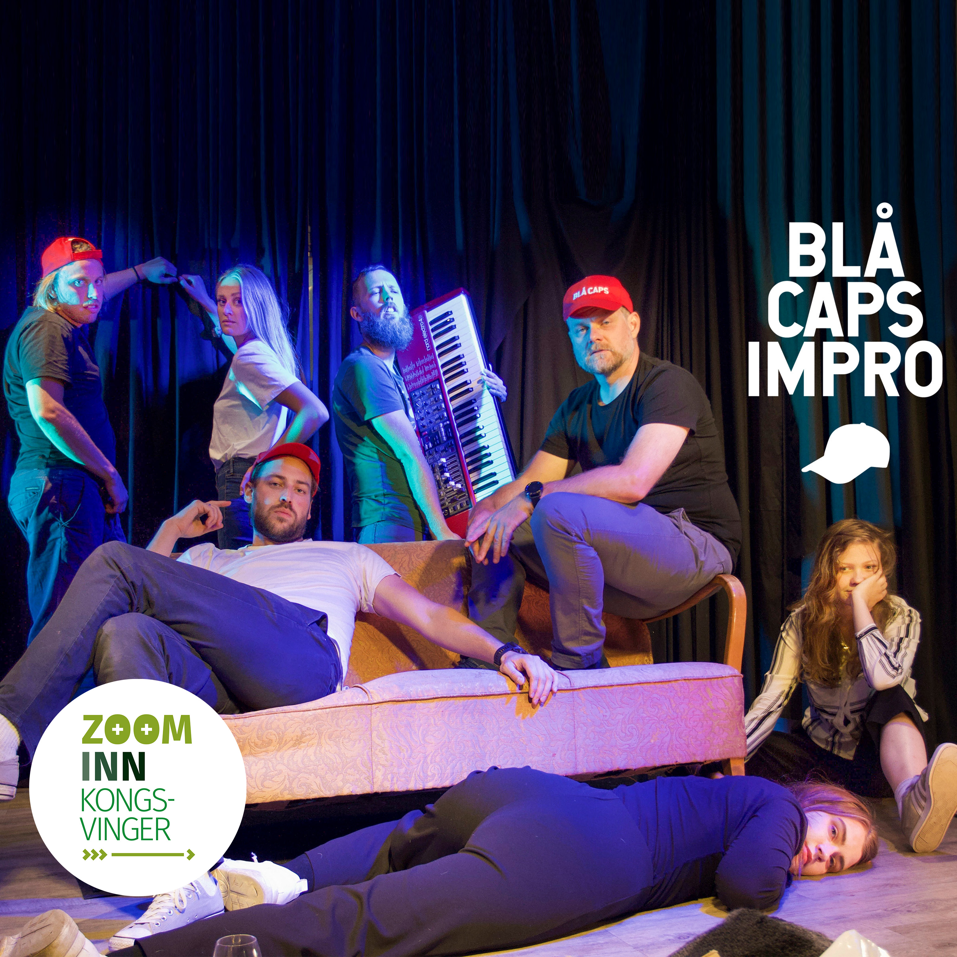 blå caps impro