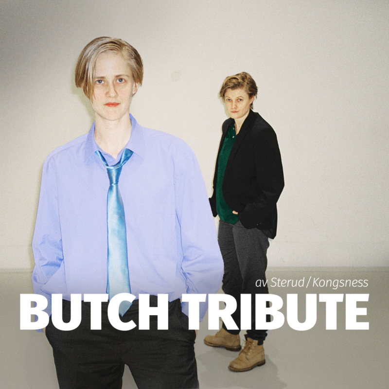 Illustrasjonsfoto "Butch Tribute" med to kvinner