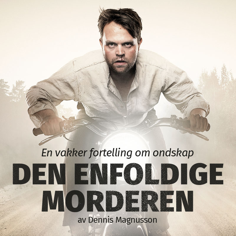 Den enfoldige morderen plakat