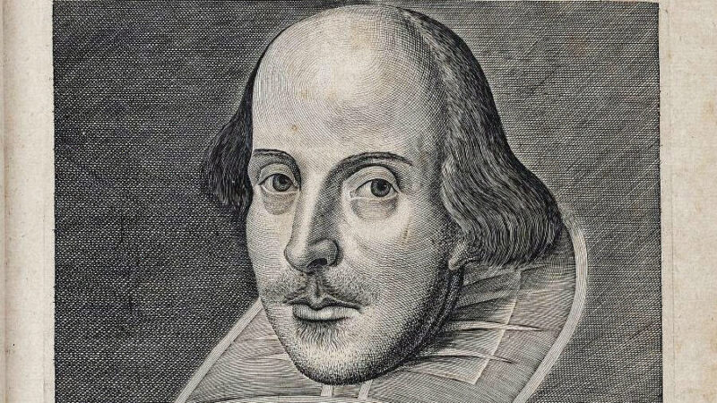 Bilde av bilde av Shakespeare, kun hode.